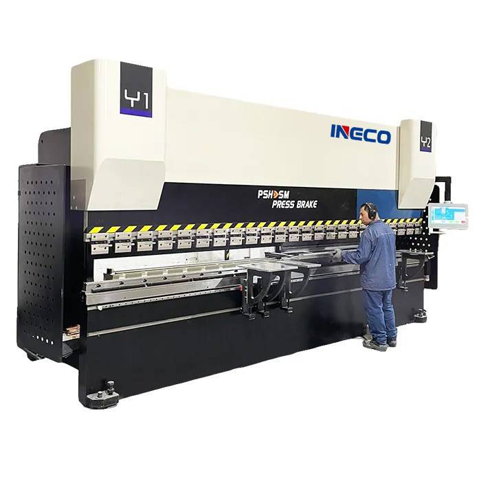Electro-hydraulic servo-synchronous press brake